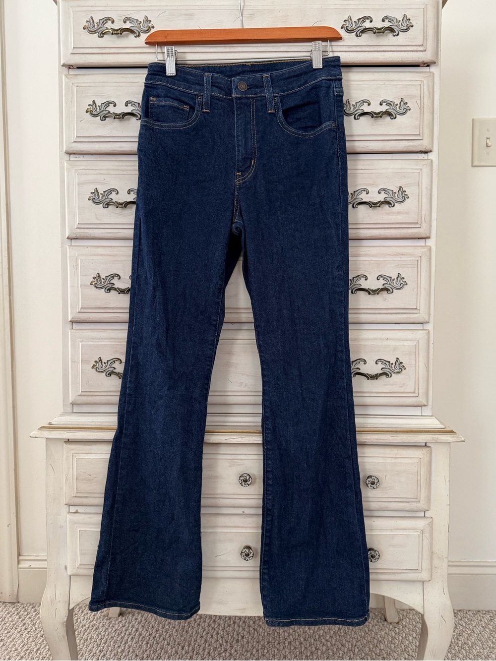 Levi’s Dark Wash Bootcut Jeans